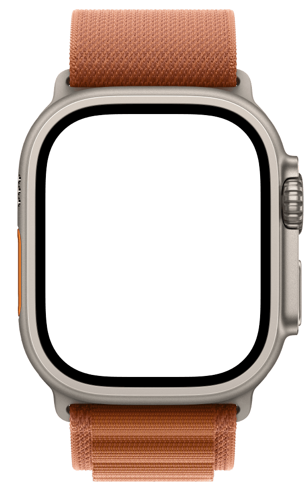 Apple Watch Ultra 3 with DeckPilot deck